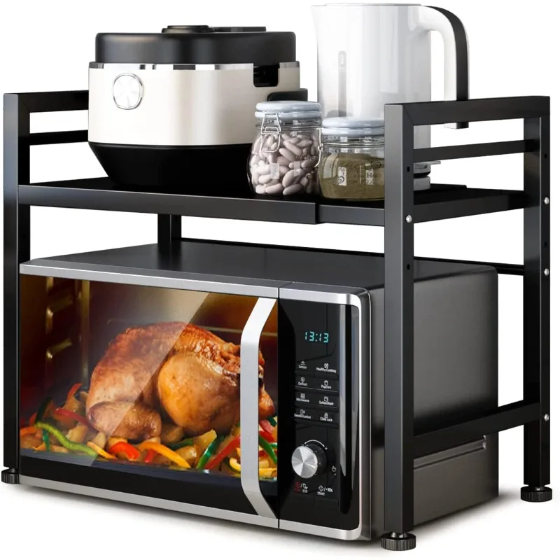 Microwave Oven Rack, Expandable Microwave Stand Countertop Kitchen Utensils Tableware Storage, Carbon Steel Over Microwave
Microwave Oven Rack, Expandable Microwave Stand Countertop Kitchen Utensils Tableware Storage, Carbon Steel Over Microwave