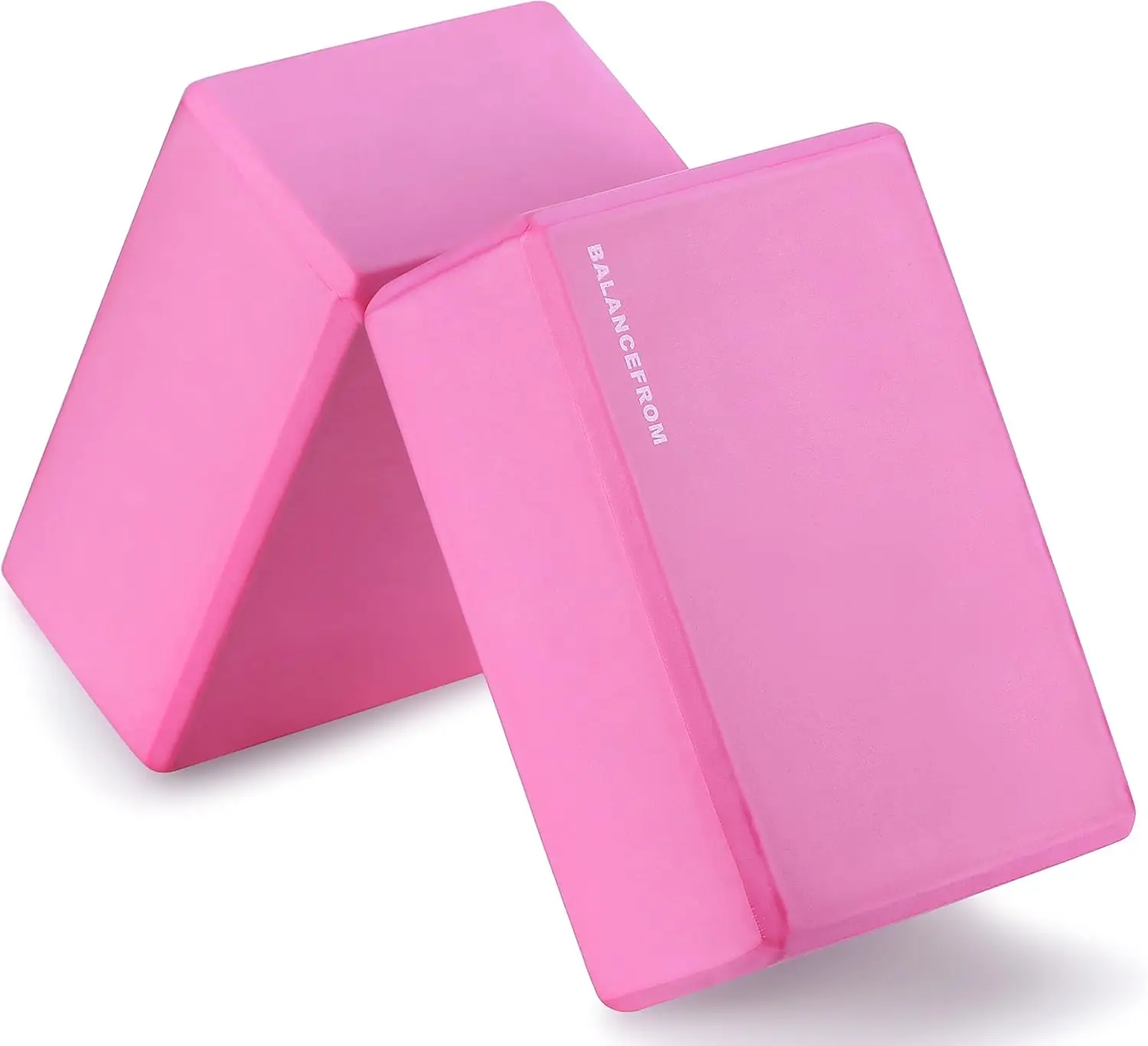 High Density Yoga Blocks Set of 2, 9x6x4 Inch Foam Blocks for Yoga, Pilates, Stretching and Alignment
High Density Yoga Blocks Set of 2, 9x6x4 Inch Foam Blocks for Yoga, Pilates, Stretching and Alignment