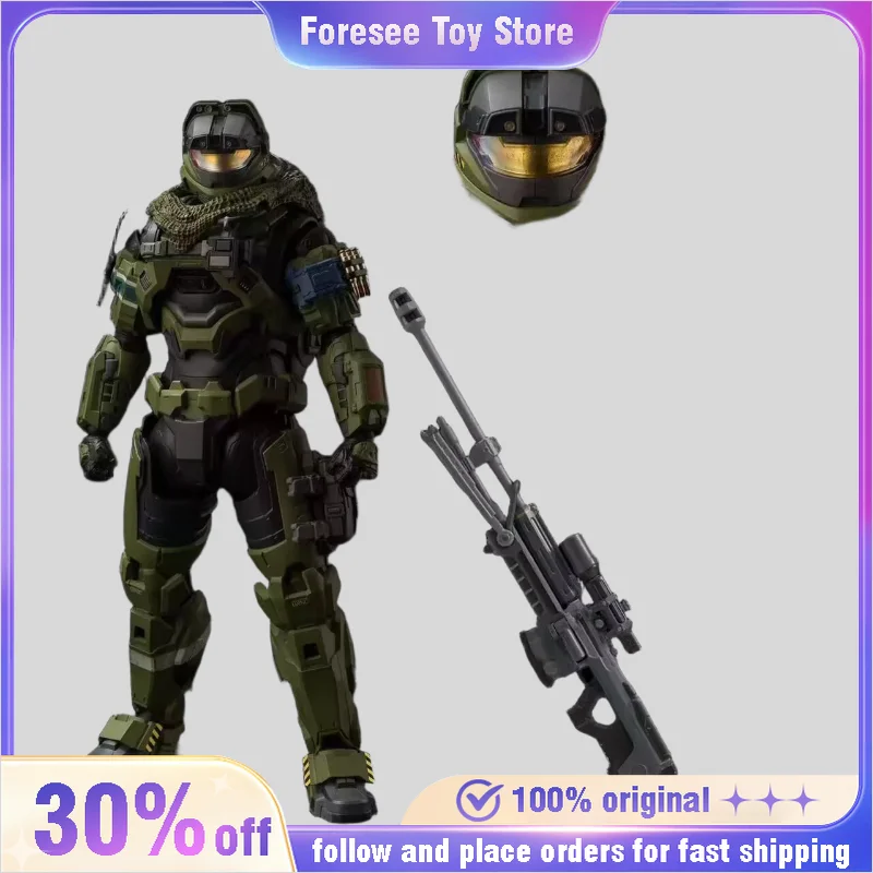 18cm No. 6 Warrior Ornaments 1/12 Master Chief Can Do Authentic Authorization High-precision Soldier Model Collection Toys
18cm No. 6 Warrior Ornaments 1/12 Master Chief Can Do Authentic Authorization High-precision Soldier Model Collection Toys