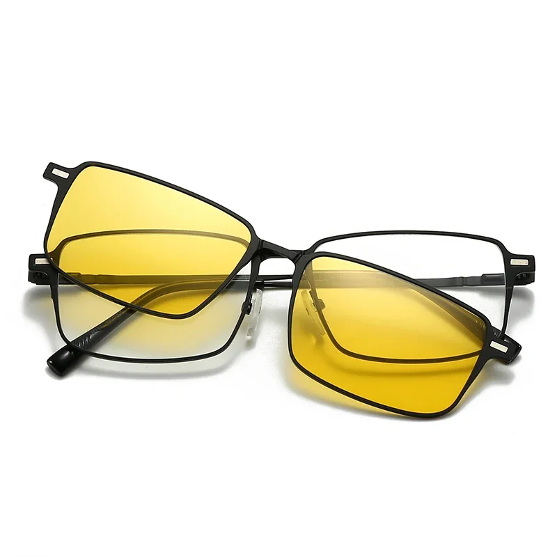 Поляризованные солнцезащитные очки для близорукости KIZN, 2-в-1, магнитная и деловая оправа для очков по рецепту для мужчин и женщин от -0,5 до -6,0
Поляризованные солнцезащитные очки для близорукости KIZN, 2-в-1, магнитная и деловая оправа для очков по рецепту для мужчин и женщин от -0,5 до -6,0