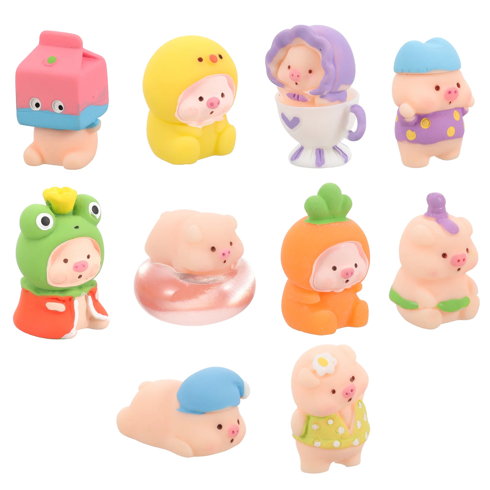 10 Pcs Miniature Pig Figurines Cute Animal Decorations Resin Models Dashboard Garden Statue Bookshelf nament Landscape Pig
10 Pcs Miniature Pig Figurines Cute Animal Decorations Resin Models Dashboard Garden Statue Bookshelf nament Landscape Pig