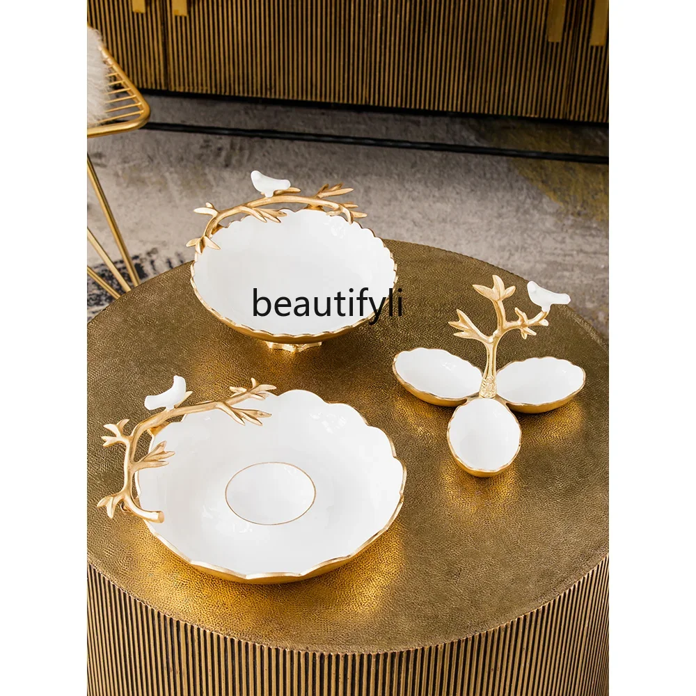 yj Nordic Light Luxury Creative Multi-Layer Compartment Snack Dish Coffee Table Living Room Enamel Fruit Plate Ornaments
yj Nordic Light Luxury Creative Multi-Layer Compartment Snack Dish Coffee Table Living Room Enamel Fruit Plate Ornaments