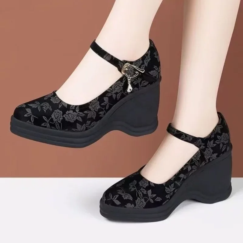 2025 Brand Women's Shoes Buckle Strap Women's High Heels Fashion Printing Office and Career New Shallow Heels Womenzapatos Mujer
2025 Brand Women's Shoes Buckle Strap Women's High Heels Fashion Printing Office and Career New Shallow Heels Womenzapatos Mujer
