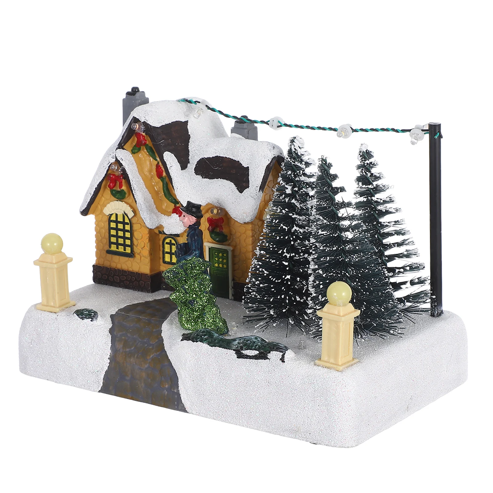 Christmas Light Up Ornament Glowing Decor Decorations Resin Party Centerpiece 
Christmas Light Up Ornament Glowing Decor Decorations Resin Party Centerpiece