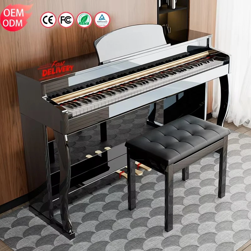 Professionnel Beginner Player Piano Keyboard 88 Key Weighted Digital Piano 88 Keys Electric Digital Piano
Professionnel Beginner Player Piano Keyboard 88 Key Weighted Digital Piano 88 Keys Electric Digital Piano