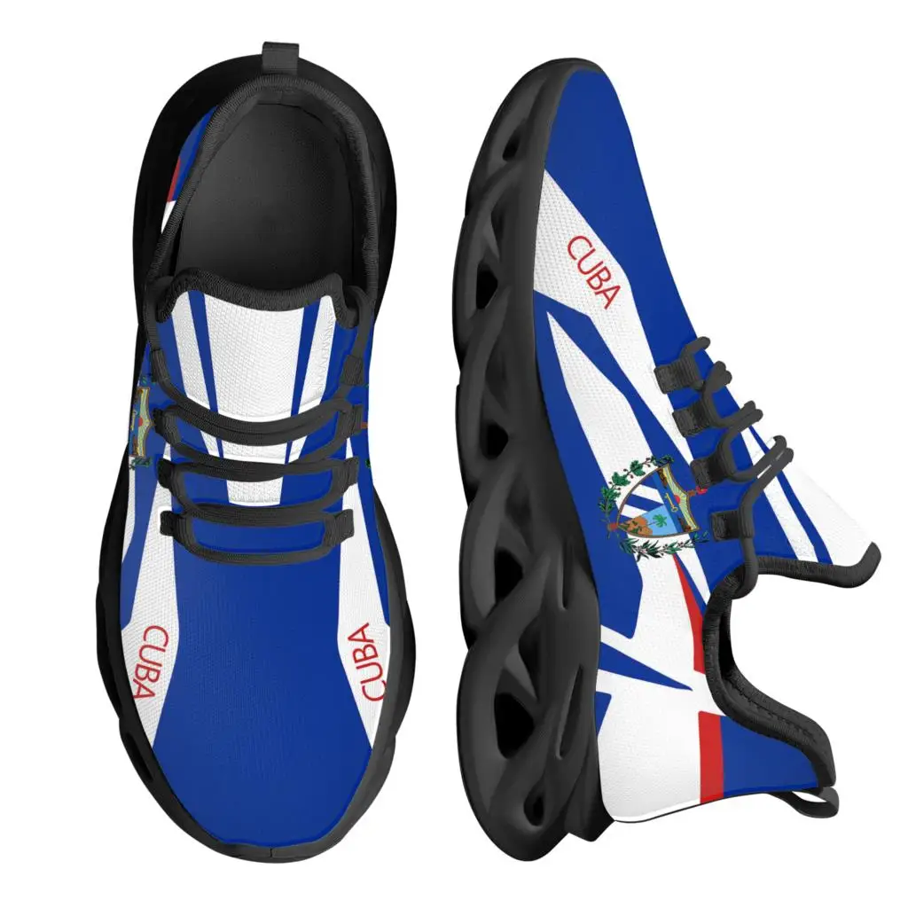 INSTANTARTS Cuba Flag Sneakers For Women Cuban Flag Designer Comfortable Lace Up Platform Sneakers Lightweight Women Footwear
INSTANTARTS Cuba Flag Sneakers For Women Cuban Flag Designer Comfortable Lace Up Platform Sneakers Lightweight Women Footwear