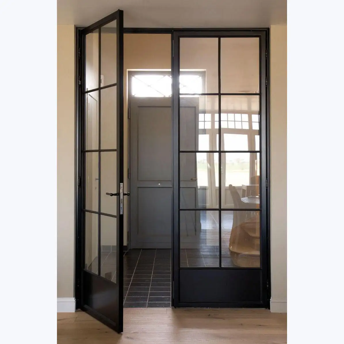 Household entrance passage French Style Casement Glass Door CE certification Sound insulation mosquito prevention French Doors
Household entrance passage French Style Casement Glass Door CE certification Sound insulation mosquito prevention French Doors