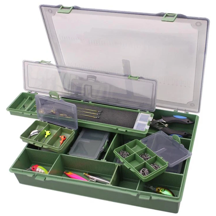 NEW Compartments Fishing Tackles Box Tackle Storage Box for Fishing Accessories Carp Fishing Pesca
NEW Compartments Fishing Tackles Box Tackle Storage Box for Fishing Accessories Carp Fishing Pesca