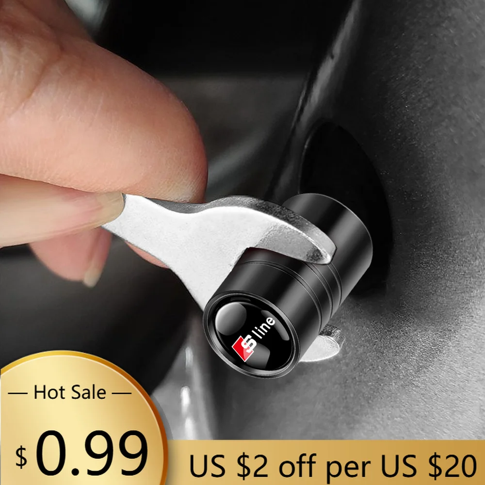 Hub Caps 4PCS Car Styling Metal Wheel Tire Valve Caps Stem Case Badge For Audi A3 A4 A5 S4 RS4 A7 S5 RS5 A6 A6 Q2 Q3 Q5 Q7 Q8 RS
Hub Caps 4PCS Car Styling Metal Wheel Tire Valve Caps Stem Case Badge For Audi A3 A4 A5 S4 RS4 A7 S5 RS5 A6 A6 Q2 Q3 Q5 Q7 Q8 RS