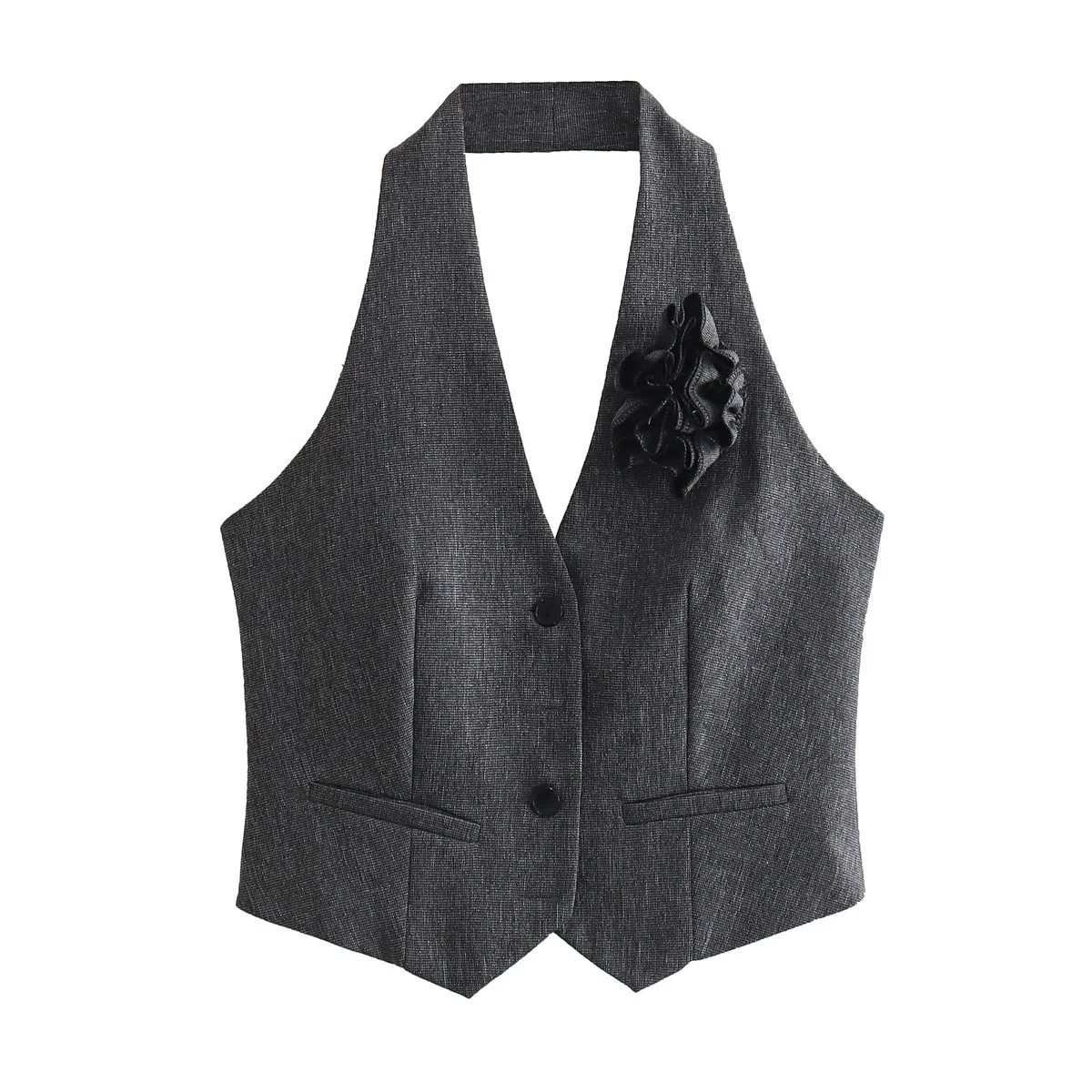 Autumn and Winter New European and American Style Women's V Neck Plaid Trendy Fashion Slim Sleeveless Blended Suit Vest
Autumn and Winter New European and American Style Women's V Neck Plaid Trendy Fashion Slim Sleeveless Blended Suit Vest
