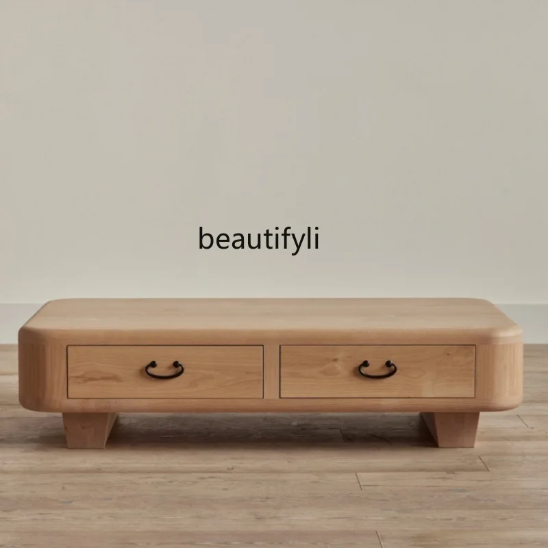 French solid wood small apartment living room coffee table, medieval style old rectangular simple retro coffee table
French solid wood small apartment living room coffee table, medieval style old rectangular simple retro coffee table