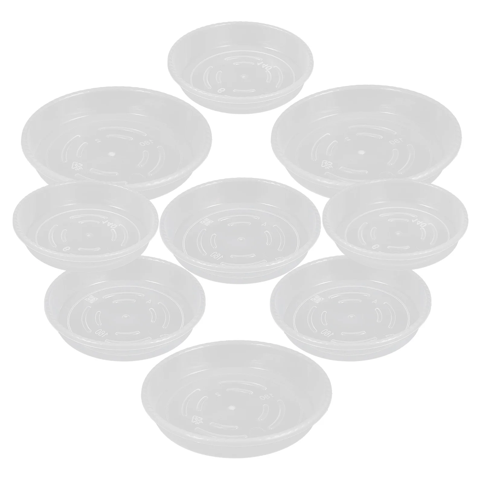 9pcs Plastic Flower Pot Trays Saucers Drip Plates for Pots Water Collecting Seed Drainage Planters
9pcs Plastic Flower Pot Trays Saucers Drip Plates for Pots Water Collecting Seed Drainage Planters