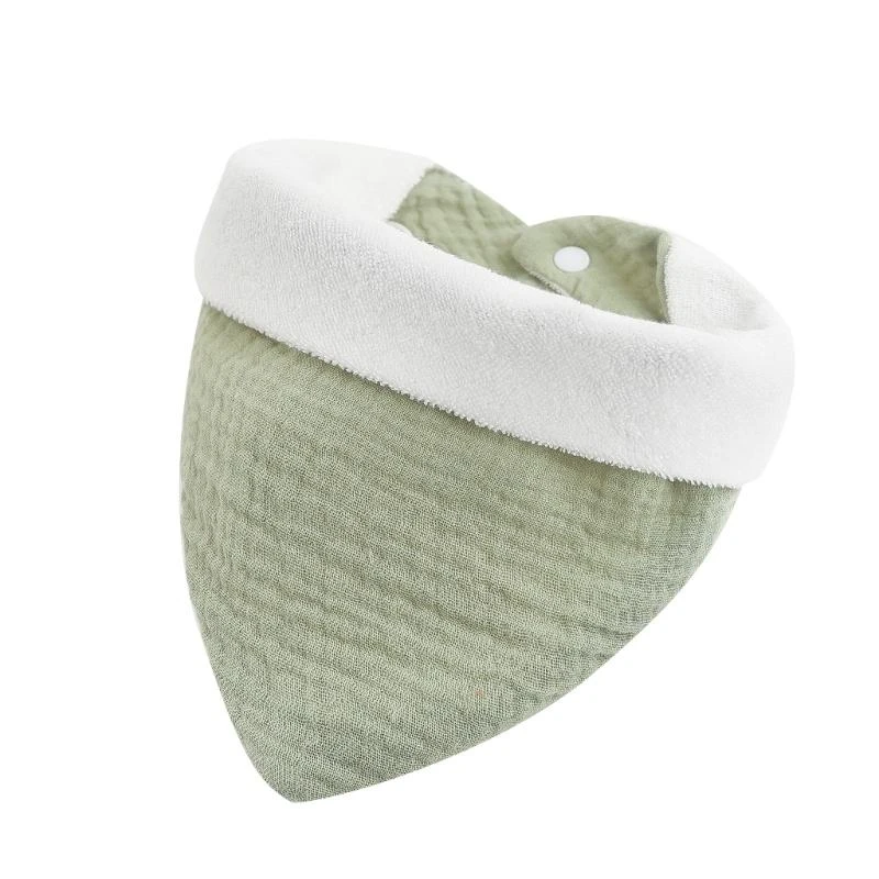 JU64 Baby Bib for Boys Girls Breathable Gauze Cotton Drooling Bib Double Sided Burp Cloth with 2 Button Infant Bandana
JU64 Baby Bib for Boys Girls Breathable Gauze Cotton Drooling Bib Double Sided Burp Cloth with 2 Button Infant Bandana