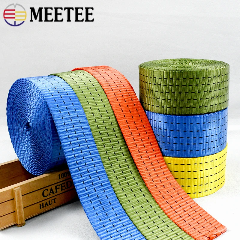 5M 25-50mm Nylon Webbing Tape 1.2/1.6/1.8mm Thick High Strength Ribbon Luggage Backpack Strap Bias Binding DIY Sewing Accessory
5M 25-50mm Nylon Webbing Tape 1.2/1.6/1.8mm Thick High Strength Ribbon Luggage Backpack Strap Bias Binding DIY Sewing Accessory