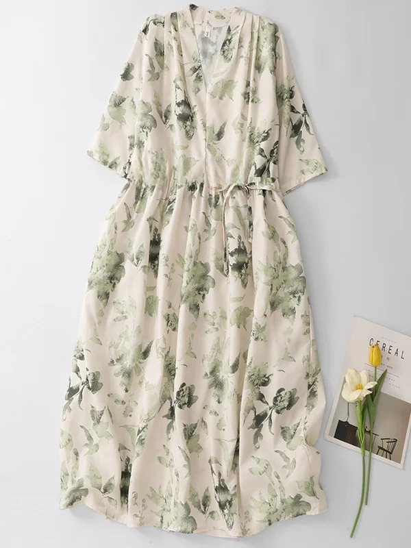 Summer Long Dress Romantic Elegant Printed Beach Grassland Travel High Waist Loose Fit Vintage Style Women's Korean High End
Summer Long Dress Romantic Elegant Printed Beach Grassland Travel High Waist Loose Fit Vintage Style Women's Korean High End