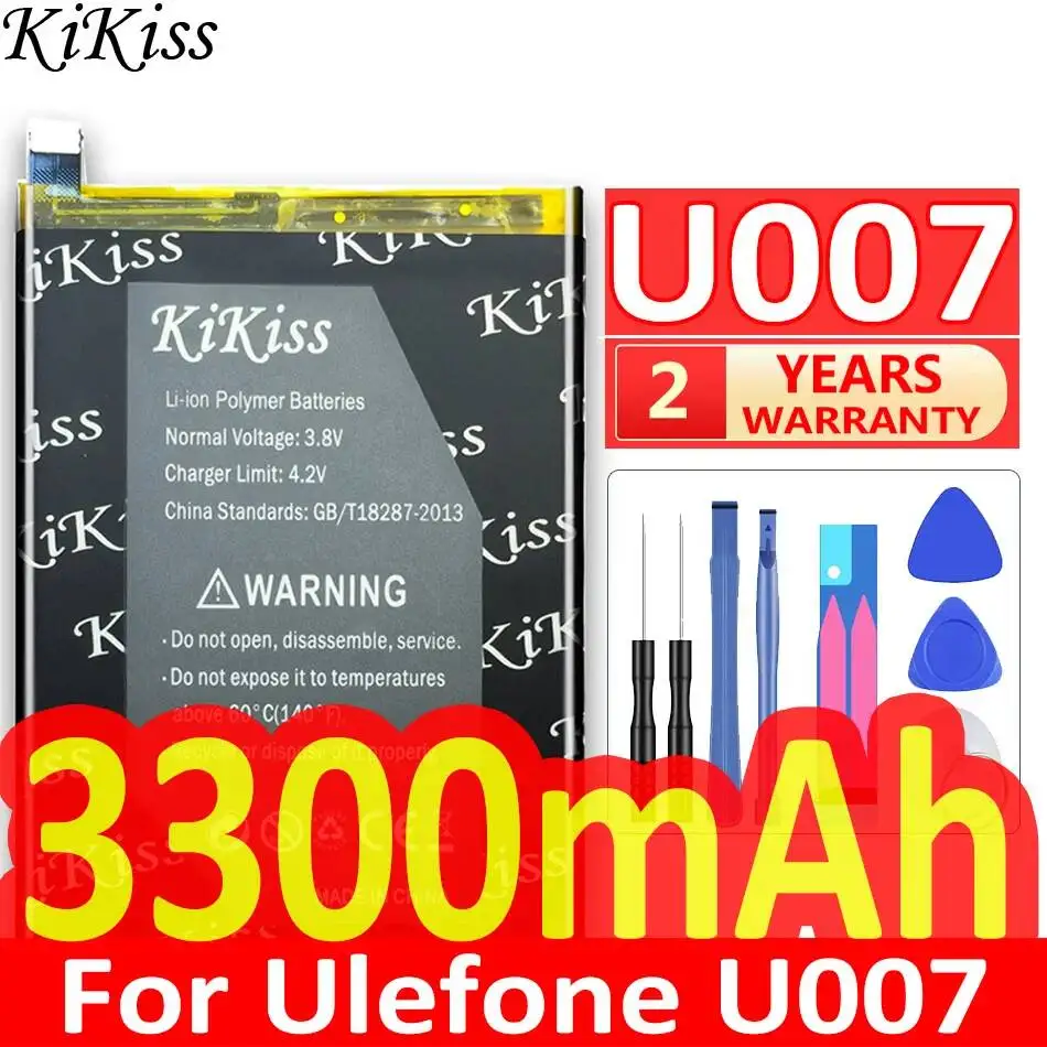 Аккумулятор для мобильного телефона Ulefone U007, 3300 мАч, стабильный, легкий
Аккумулятор для мобильного телефона Ulefone U007, 3300 мАч, стабильный, легкий