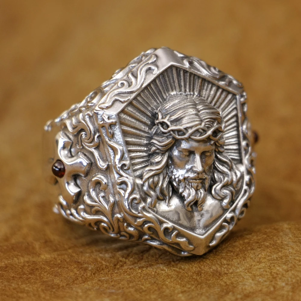 Suffering Jesus Christ Biker Rock Ring 925 Sterling Silver Jewelry TA459 US Size 8~15 BZ
Suffering Jesus Christ Biker Rock Ring 925 Sterling Silver Jewelry TA459 US Size 8~15 BZ
