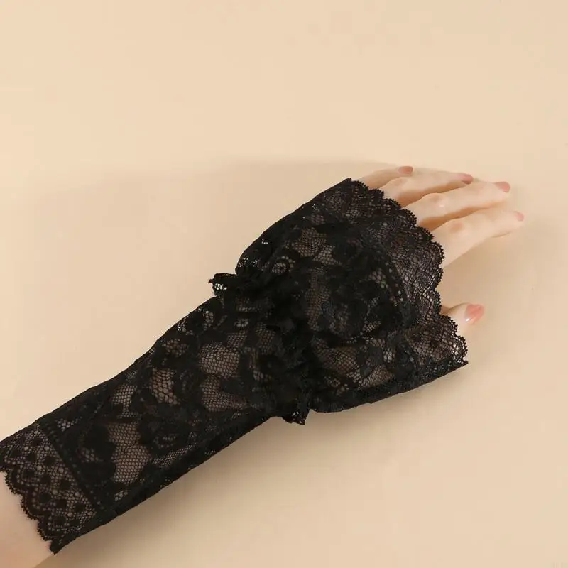 Delicate Sheer Arm Protectors For Nails Styling Photo Elastic Cuff Design 964A
Delicate Sheer Arm Protectors For Nails Styling Photo Elastic Cuff Design 964A