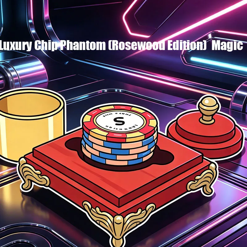 Элитный фокусный реквизит Luxury Chip Phantom (из коллекции Rosewood Edition) – Вечные и элегантные трюки для магии близкого плана, сценические иллюзии
Элитный фокусный реквизит Luxury Chip Phantom (из коллекции Rosewood Edition) – Вечные и элегантные трюки для магии близкого плана, сценические иллюзии
