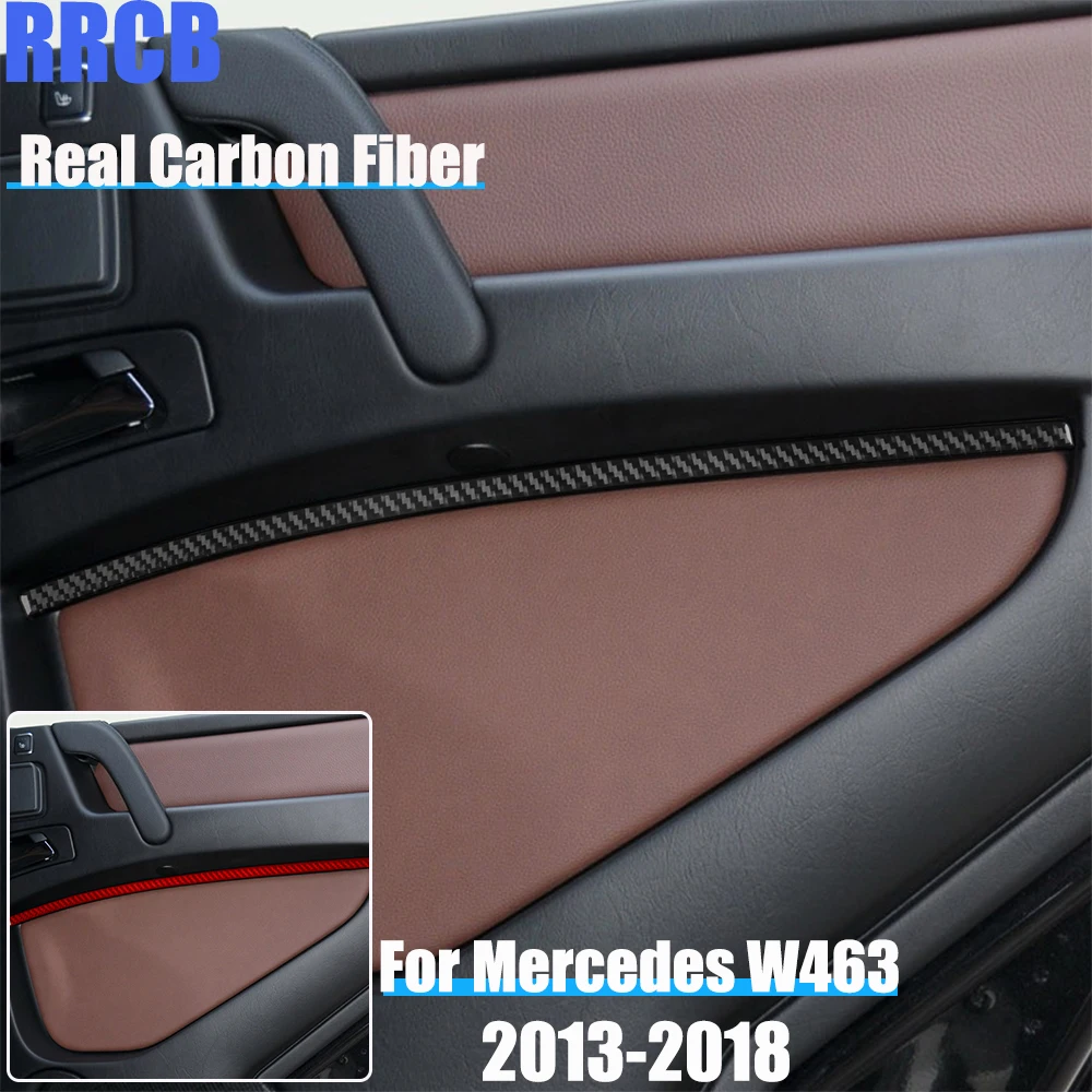 Real Carbon Fiber Car Accessories Door Strips Soft Cover Sticker For Mercedes Benz G Class W463 G500 G63 G65 G350d 2013-2018
Real Carbon Fiber Car Accessories Door Strips Soft Cover Sticker For Mercedes Benz G Class W463 G500 G63 G65 G350d 2013-2018