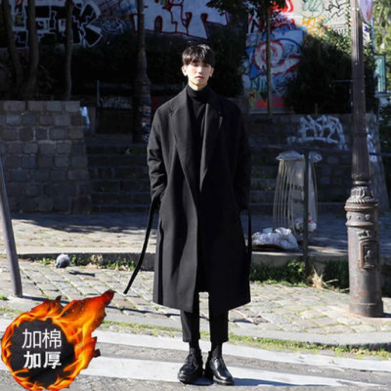 2024 Fashionable Belted Woolen Coat for Men with Cotton Liner Warm Jacket for Autumn and Winter
2024 Fashionable Belted Woolen Coat for Men with Cotton Liner Warm Jacket for Autumn and Winter