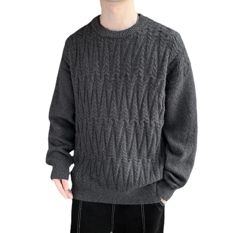 High Quality New Men's Knitted Tops Slim Round Neck Pullover Sweaters Winter Youth Casual Bottoming Shirts 8 Colors Available
High Quality New Men's Knitted Tops Slim Round Neck Pullover Sweaters Winter Youth Casual Bottoming Shirts 8 Colors Available