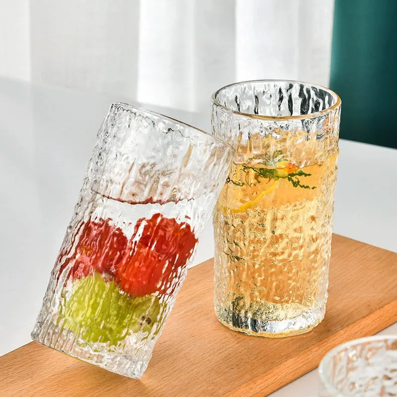 6pcs Transparent Drinkware Household Japanese Style Tree Patterned Glass Cup Cocktail Glass Simple Juice Milk Soda Water Cups
6pcs Transparent Drinkware Household Japanese Style Tree Patterned Glass Cup Cocktail Glass Simple Juice Milk Soda Water Cups