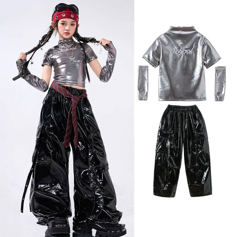 Children'S Ballroom Dance Competition Suit Kids Cool Hip Hop Clothing Girls Jazz Dance Costumes Stage K-pop Outfits XS11434
Children'S Ballroom Dance Competition Suit Kids Cool Hip Hop Clothing Girls Jazz Dance Costumes Stage K-pop Outfits XS11434