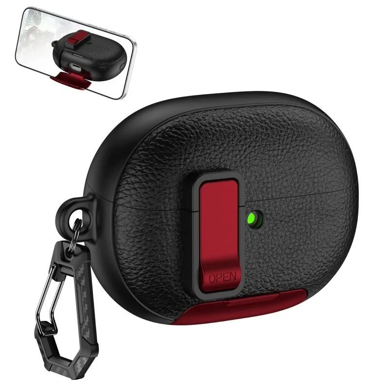 For Huawei FreeBuds Pro 5 FreeClip2 PU Leather Case with Phone Stand Switch Lock Headphones Cover Shockproof Protective Sleeve
For Huawei FreeBuds Pro 5 FreeClip2 PU Leather Case with Phone Stand Switch Lock Headphones Cover Shockproof Protective Sleeve