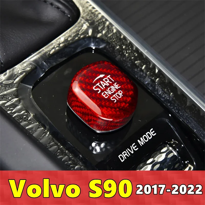 For Volvo S90 Car Engine Start Stop Button Cover Real Carbon Fiber Sticker 2017 2018 2019 2020 2021 2022
For Volvo S90 Car Engine Start Stop Button Cover Real Carbon Fiber Sticker 2017 2018 2019 2020 2021 2022