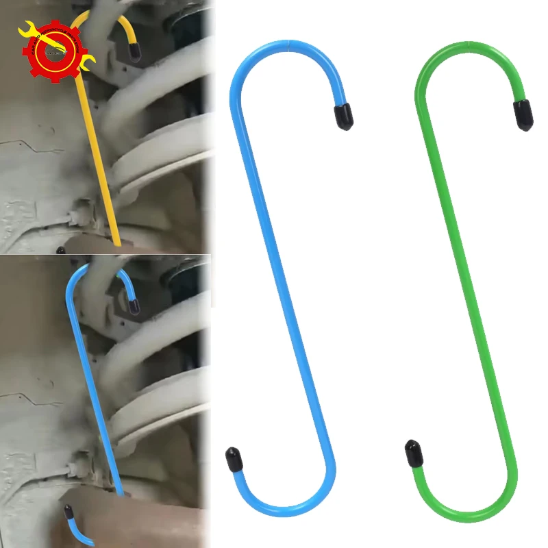 1 шт., автомобильный суппорт S-образной формы, вешалка, крючок, инструмент, вешалка для тормозного суппорта, крючки с резиновыми наконечниками для подшипниковой оси, автомобильные аксессуары 
1 шт., автомобильный суппорт S-образной формы, вешалка, крючок, инструмент, вешалка для тормозного суппорта, крючки с резиновыми наконечниками для подшипниковой оси, автомобильные аксессуары