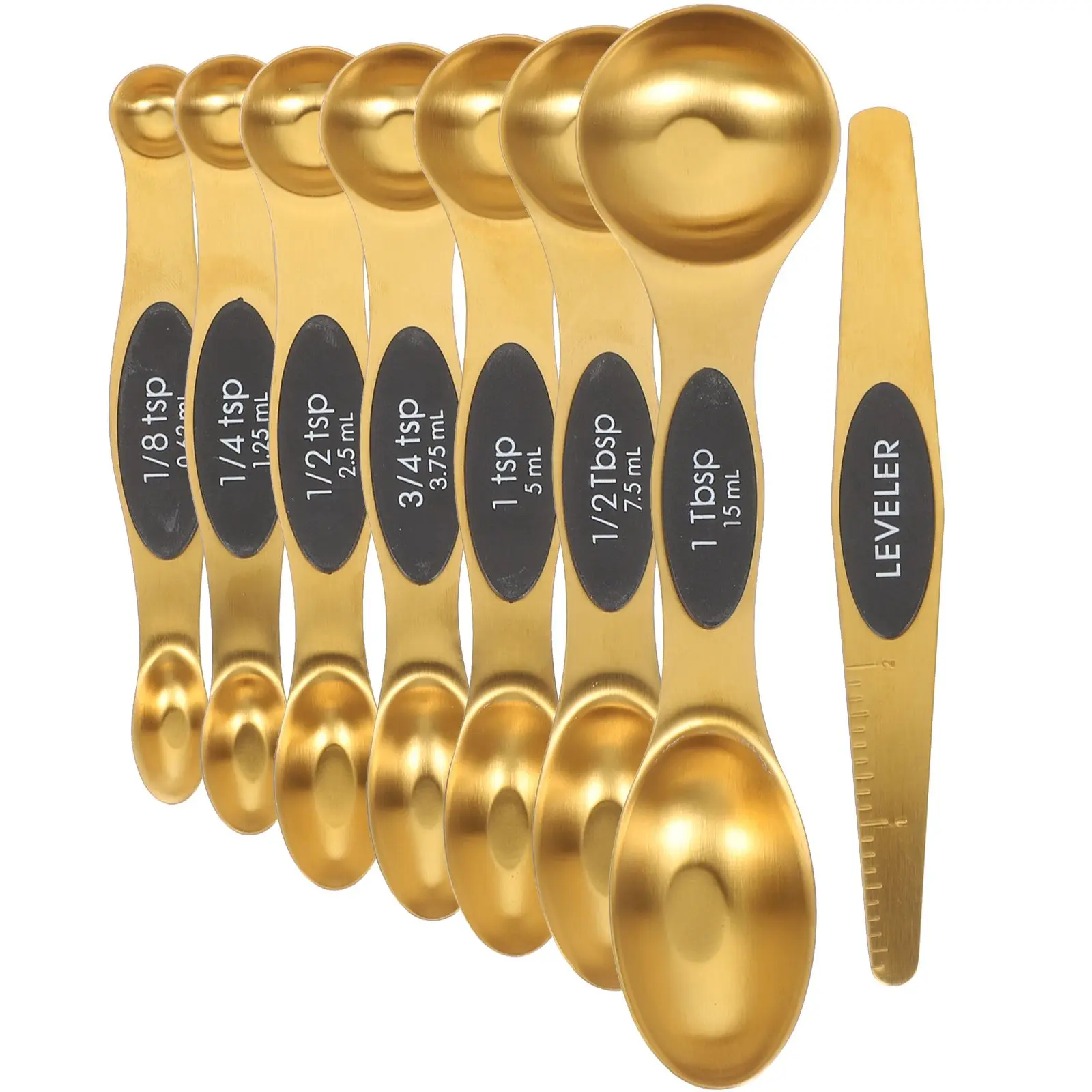 Measuring Set Coffee Spoons Golden Stainless Steel Milk Scoop Teaspoons Dry Kitchen Cafe
Measuring Set Coffee Spoons Golden Stainless Steel Milk Scoop Teaspoons Dry Kitchen Cafe