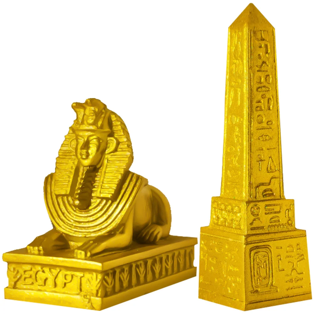2Pcs Ancient Landmarks Sphinx Statue Resin Decor Desktop Home Office Adornment Craft Desktop Sphinx Adornment Figurine
2Pcs Ancient Landmarks Sphinx Statue Resin Decor Desktop Home Office Adornment Craft Desktop Sphinx Adornment Figurine