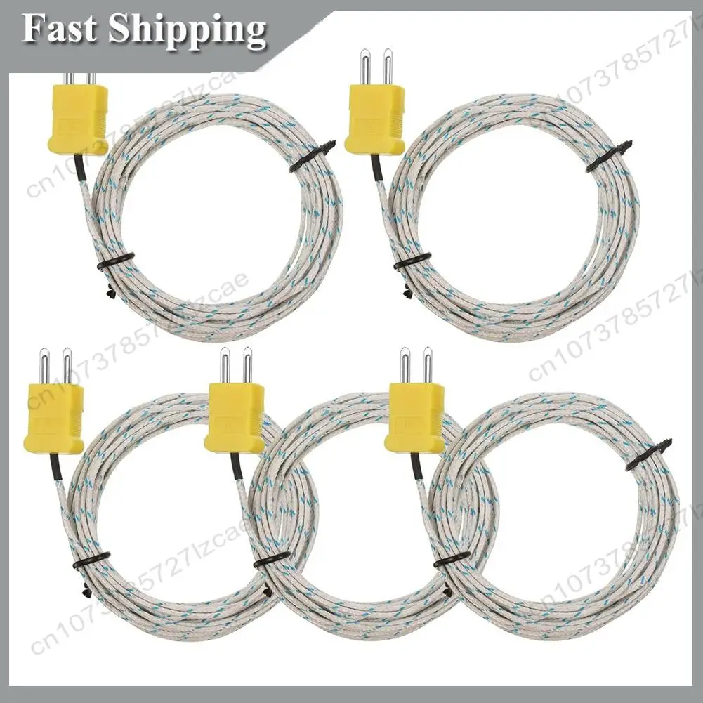 -A99Z 5 Pieces 3 Meters K Type Thermocouple Temperature Probe Sensor K Type Measure Range -50 To 400 Celsius, With TM902C
-A99Z 5 Pieces 3 Meters K Type Thermocouple Temperature Probe Sensor K Type Measure Range -50 To 400 Celsius, With TM902C