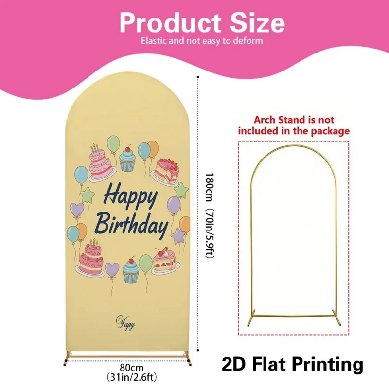 VIKAMA Birthday Cake Balloon Arch Photo Props for Bachelorette Parties And Bridal Showers Party Decor Backdrop
VIKAMA Birthday Cake Balloon Arch Photo Props for Bachelorette Parties And Bridal Showers Party Decor Backdrop