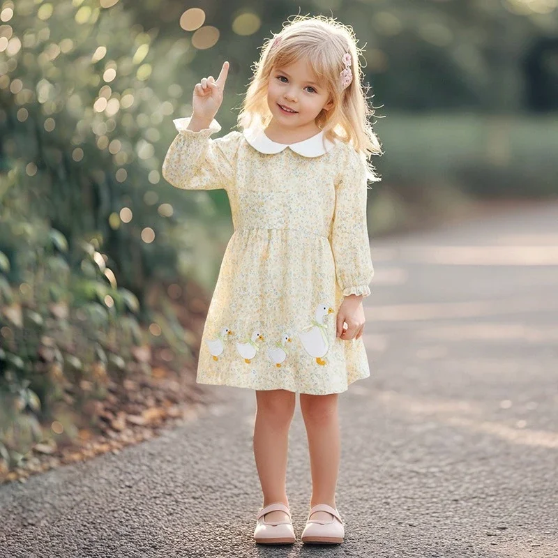 Girl Dresses 2025 New Autumn Dress Thanksgiving Gift Cute Cartoon Children's Dress Kids Clothes M
Girl Dresses 2025 New Autumn Dress Thanksgiving Gift Cute Cartoon Children's Dress Kids Clothes M