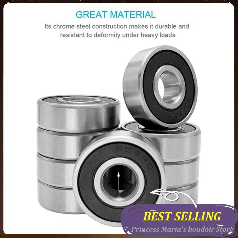 AB30-100Pcs/Set 608RS Ball Bearing ABEC-5 8X22X7 Mm Deep Groove Carbon Steel Sealed Ball Bearings
AB30-100Pcs/Set 608RS Ball Bearing ABEC-5 8X22X7 Mm Deep Groove Carbon Steel Sealed Ball Bearings
