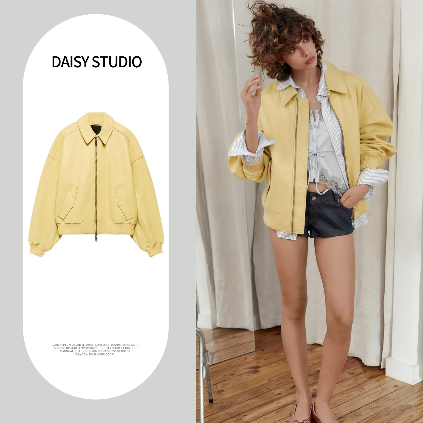 Spring Summer New Women's Zipper Collar Long Sleeve Ribbed Layer Pilot Jacket Coat Polyester Fiber Commute Style Short Length
Spring Summer New Women's Zipper Collar Long Sleeve Ribbed Layer Pilot Jacket Coat Polyester Fiber Commute Style Short Length