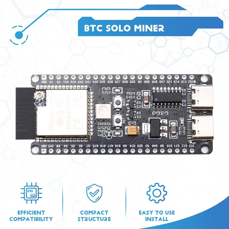 C9-2PCS BTC Miner Solo Lottery Miner 70-80KH/S Bitcoin BTC Miner Asic Mining Wi-Fi Майнер с низким энергопотреблением для домашнего офиса
C9-2PCS BTC Miner Solo Lottery Miner 70-80KH/S Bitcoin BTC Miner Asic Mining Wi-Fi Майнер с низким энергопотреблением для домашнего офиса