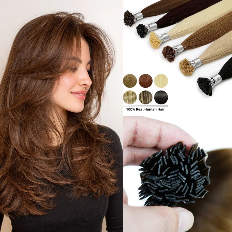 In Stock Human Hair Flat Tip Extensions 16inch 50 strands Hair Weft Wholesale Dropship Color 1B #4
In Stock Human Hair Flat Tip Extensions 16inch 50 strands Hair Weft Wholesale Dropship Color 1B #4