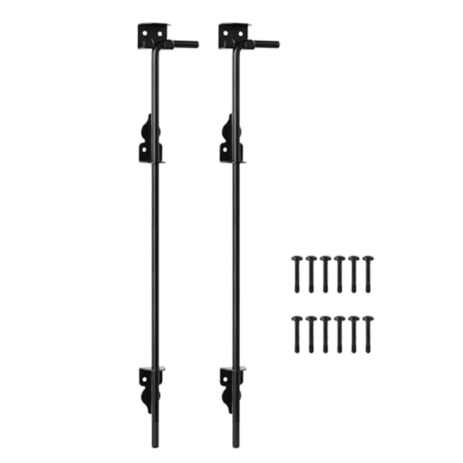 HILLMASTER 36" Heavy Duty Cane Bolt Gate Drop Rod for Wood Fence, Steel Drop Bolts Cane Bolt Hardware for Wooden Gater and Hold
HILLMASTER 36" Heavy Duty Cane Bolt Gate Drop Rod for Wood Fence, Steel Drop Bolts Cane Bolt Hardware for Wooden Gater and Hold