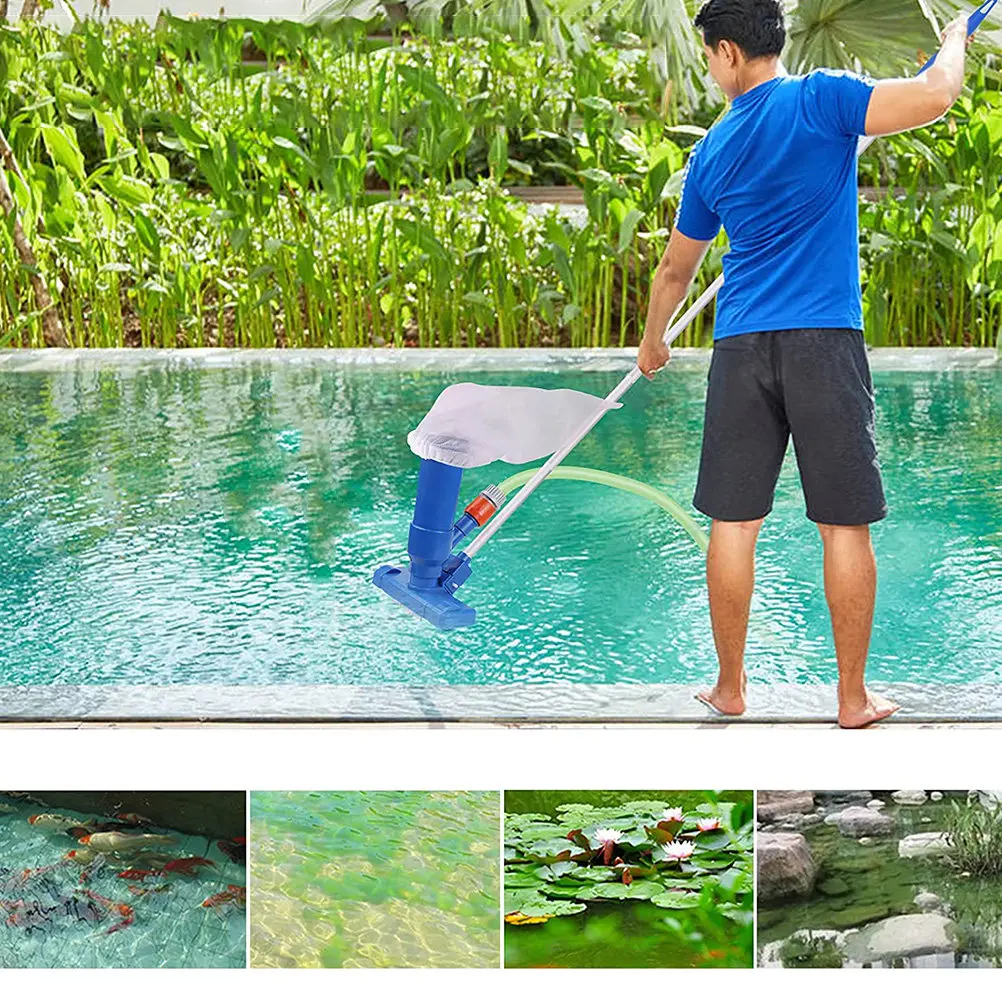 1Set Pool Cleaning Tool Set Professional Vacuum Jet Suction Dirt Head Shallow Mesh Net Rod for Swimming Pool Surface Bottom
1Set Pool Cleaning Tool Set Professional Vacuum Jet Suction Dirt Head Shallow Mesh Net Rod for Swimming Pool Surface Bottom