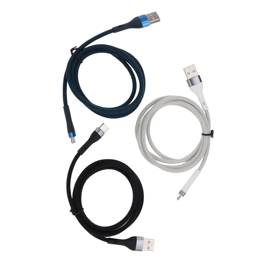 500pcs 1M 3A Micro USB Charging Cable Fast Charger Type C Data Cord for iPhone Samsung Xiaomi Huawei Android Mobile Phone Cables
500pcs 1M 3A Micro USB Charging Cable Fast Charger Type C Data Cord for iPhone Samsung Xiaomi Huawei Android Mobile Phone Cables
