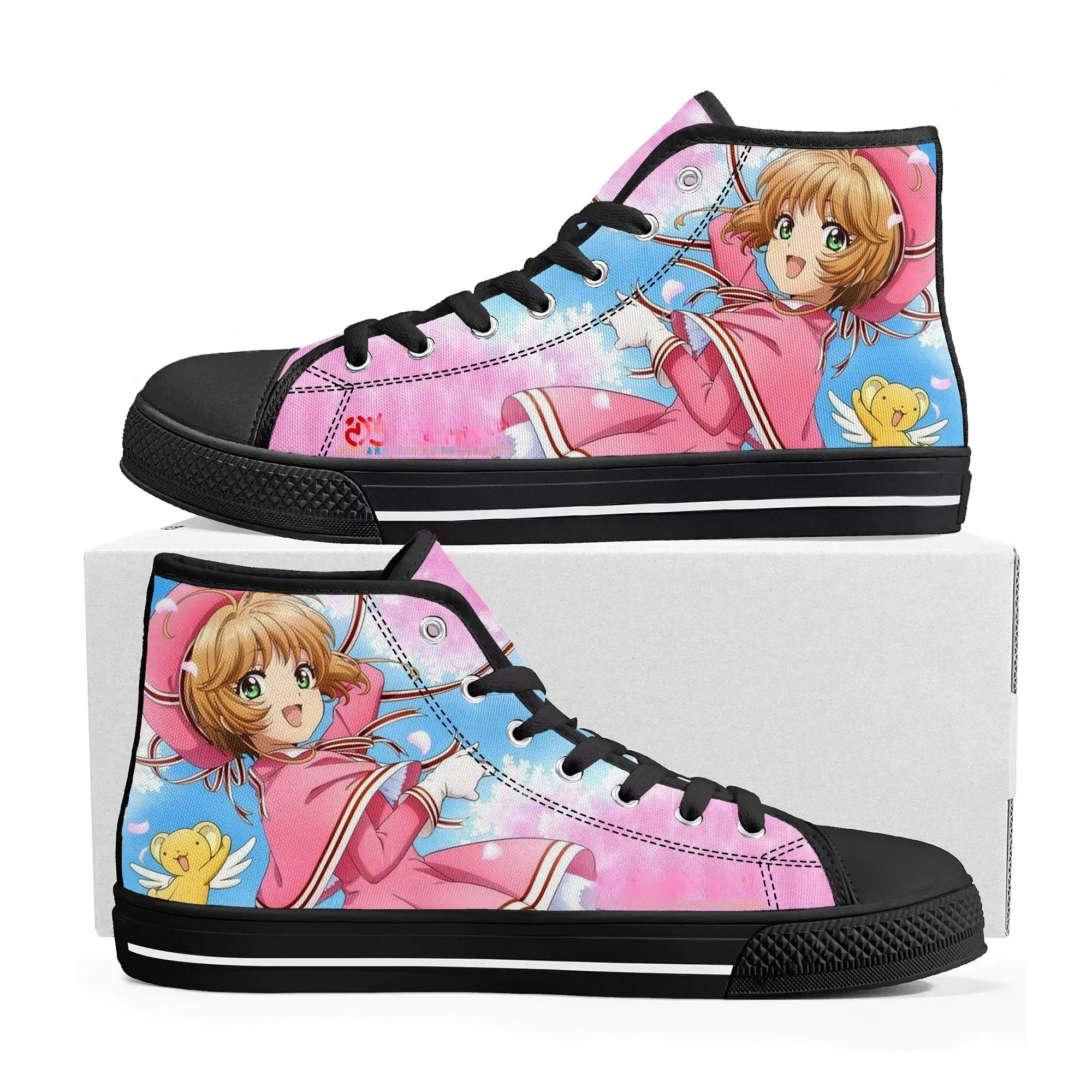 Cardcaptor Sakura High Top Sneakers Mens Womens High Quality Canvas Sneaker Anime Cartoon Casual Custom Made Shoes
Cardcaptor Sakura High Top Sneakers Mens Womens High Quality Canvas Sneaker Anime Cartoon Casual Custom Made Shoes