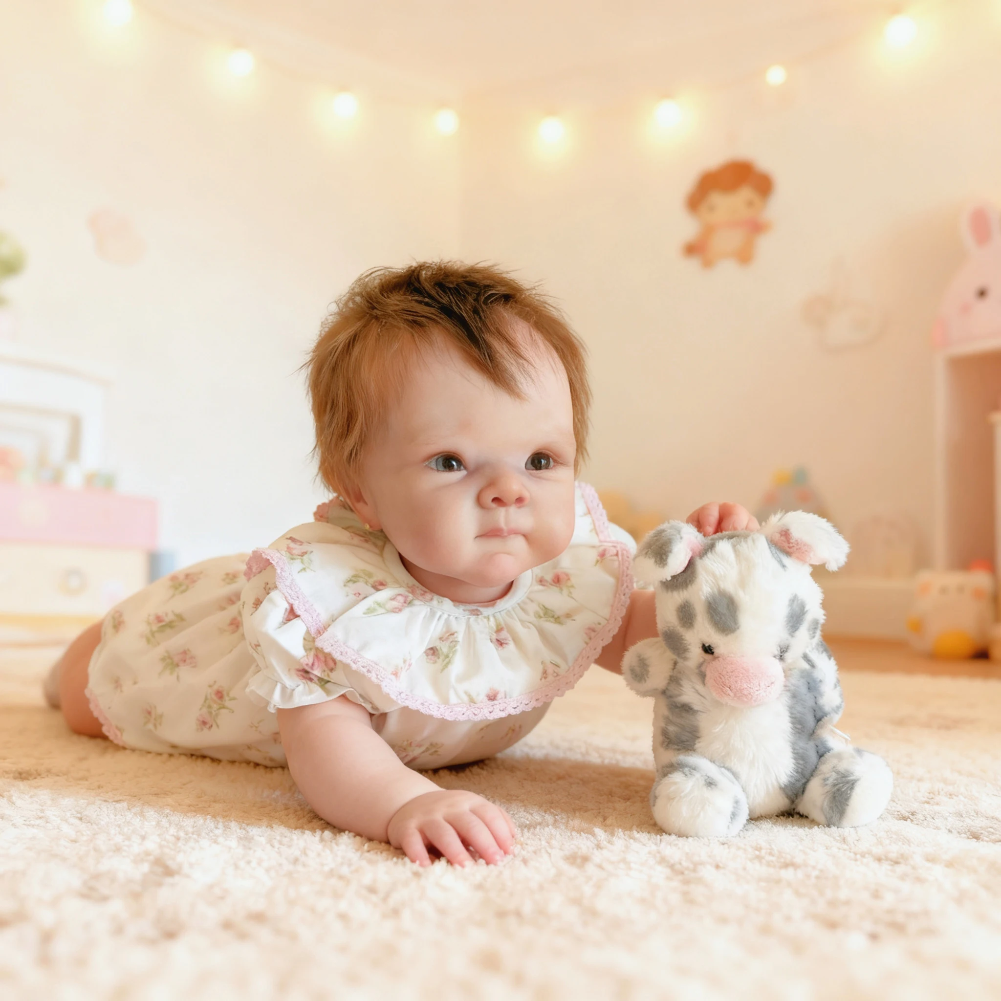 NPK 18inch Lifelike Newborn Baby Reborn Doll Bettie Soft Touch 3D Skin Painting Multiple Layers Visible Veins Cuddly Collectible
NPK 18inch Lifelike Newborn Baby Reborn Doll Bettie Soft Touch 3D Skin Painting Multiple Layers Visible Veins Cuddly Collectible