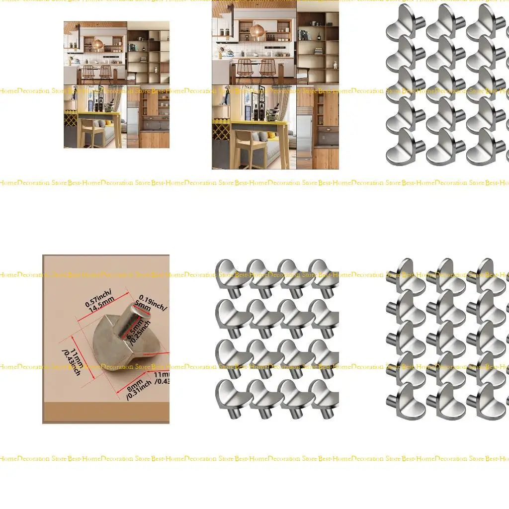 12PD 20pcs Solid Alloy Shelf Support Pegs for Multipurpose Use In Home Furniture
12PD 20pcs Solid Alloy Shelf Support Pegs for Multipurpose Use In Home Furniture