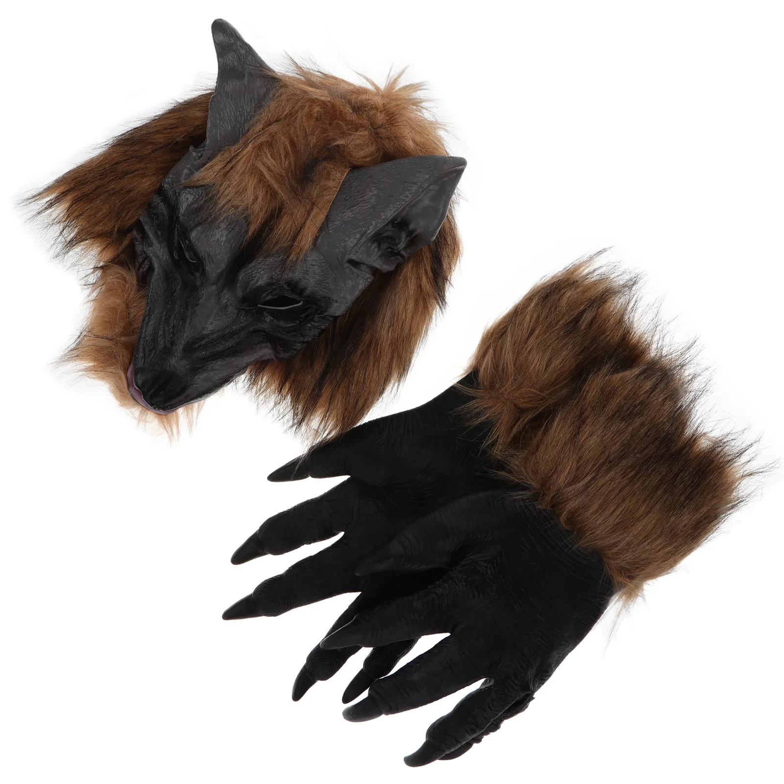 Wolf Mask Adult Halloween Costumes Costume Werewolf Cosplay Head Adult Gloves Scary Animal Up Dress Claws Men Kids Horror Claw
Wolf Mask Adult Halloween Costumes Costume Werewolf Cosplay Head Adult Gloves Scary Animal Up Dress Claws Men Kids Horror Claw