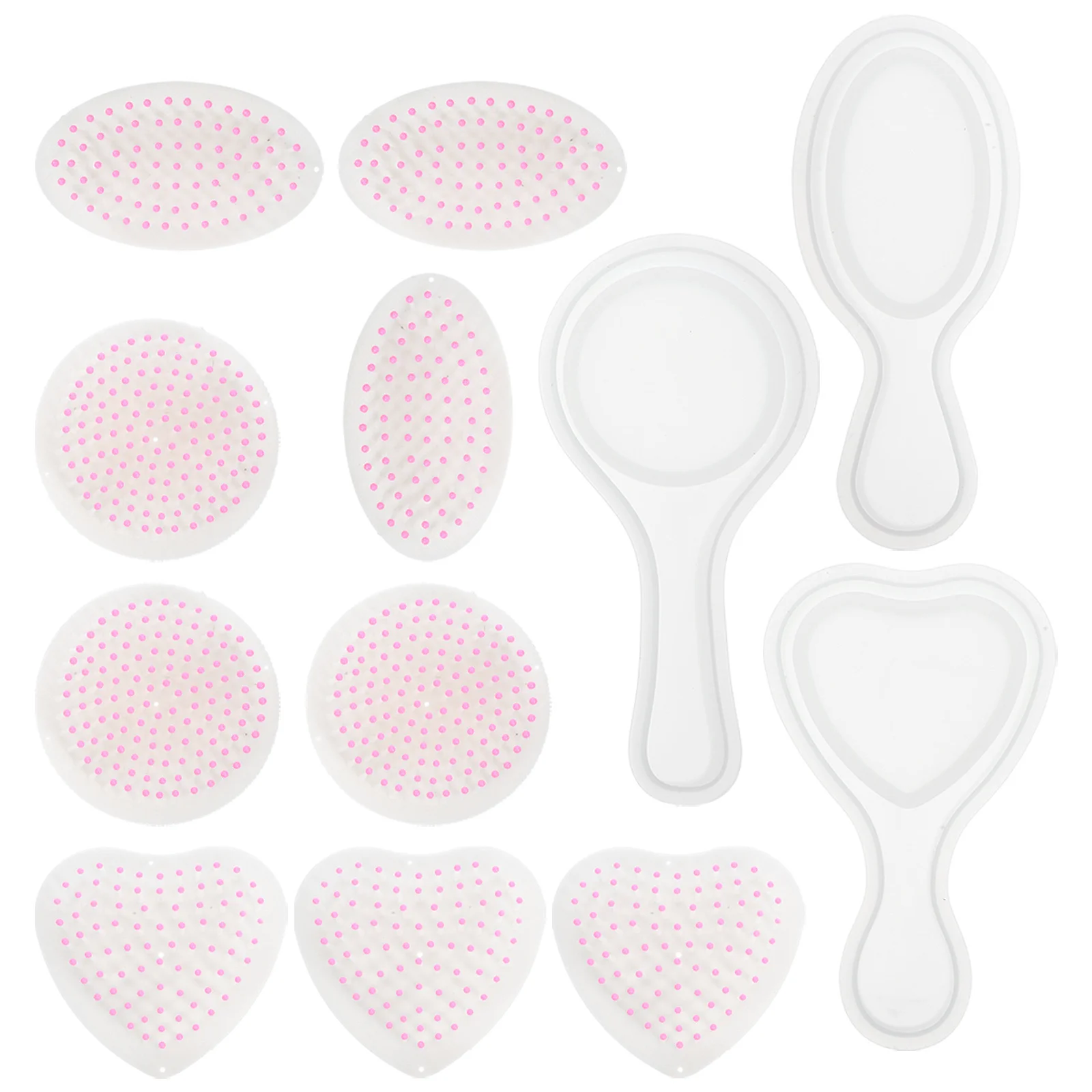 12Pcs Silicone Comb Airbag Mold Durable Flexible Easy Demold for DIY Silicone Comb Casting and Handmade Craft Making
12Pcs Silicone Comb Airbag Mold Durable Flexible Easy Demold for DIY Silicone Comb Casting and Handmade Craft Making