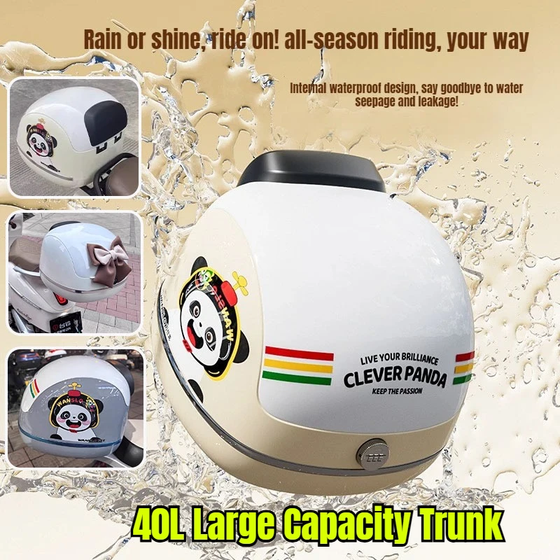 Универсальный водонепроницаемый багажник для электромобилей, большой вместимости 40 л, кофр для электромобилей, кофр для мотоциклов, ящик для инструментов
Универсальный водонепроницаемый багажник для электромобилей, большой вместимости 40 л, кофр для электромобилей, кофр для мотоциклов, ящик для инструментов