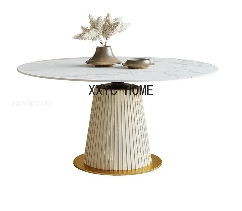 Minimalist Marble Top Round Table Plates Dinner Table Sets For Small Apartment Home Furniture White Dining Table Design Chair
Minimalist Marble Top Round Table Plates Dinner Table Sets For Small Apartment Home Furniture White Dining Table Design Chair